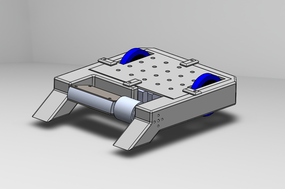 Near-completed CAD model